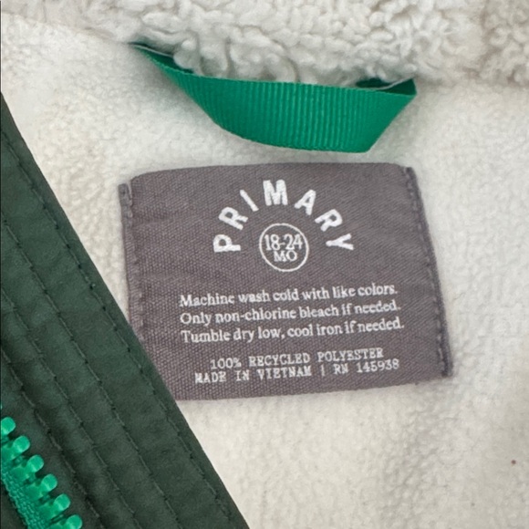 Primary Baby Parka Puffer Suit - Picture 4 of 7